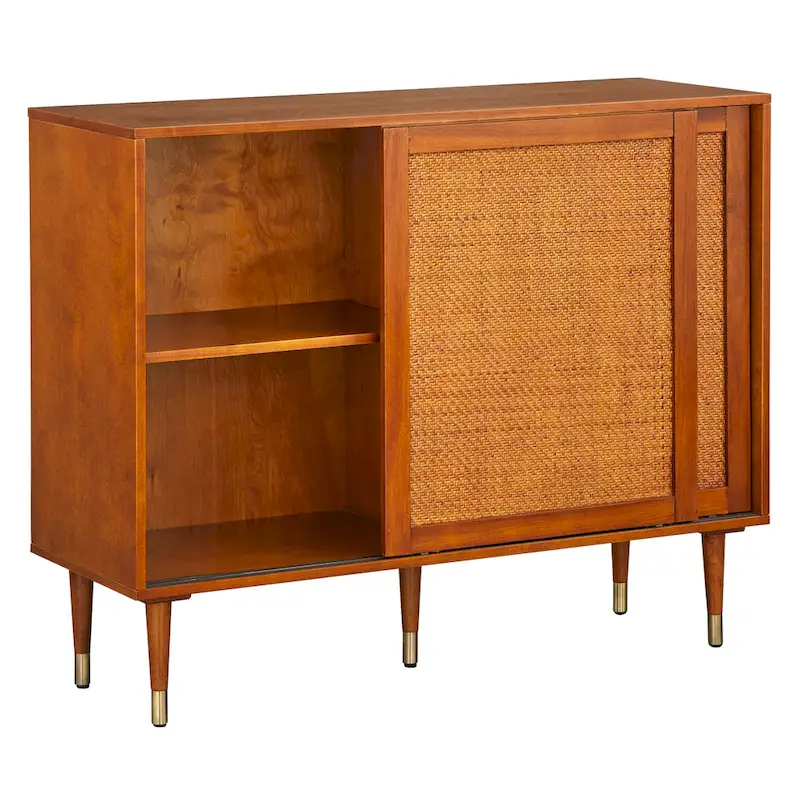 Rattan Buffet - 47.7 x 15.7 x 36