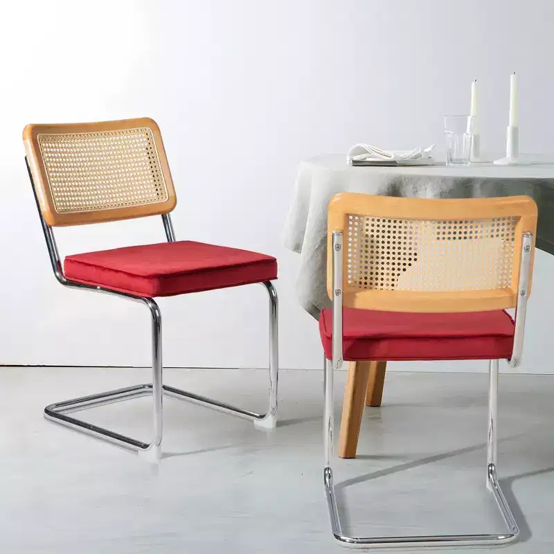 UPTIOT Velvet Upholstered Side Chair (Set of 2)