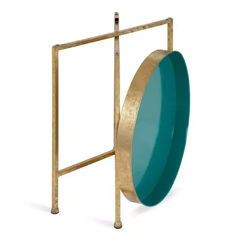 Kate and Laurel Celia Round Metal Side Table