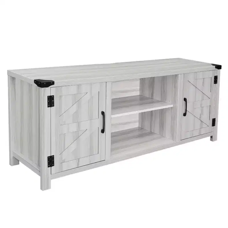 Merrick Lane Barn Door Style 59 TV Stand for up to 65 TV
