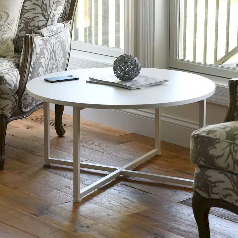 Household Essentials Round Coffee Table - 31.5