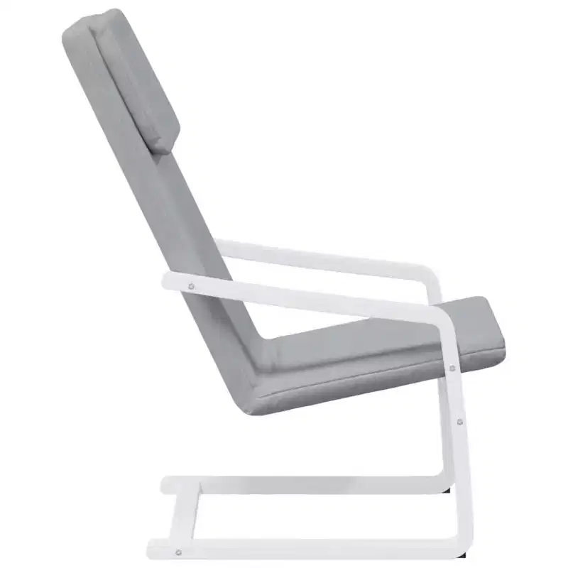 Accent Armchair Relaxing Seating Chair - Light Gray