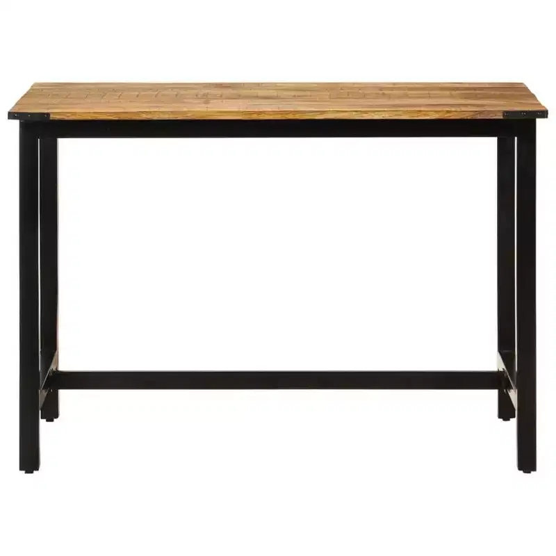 Dining Table 43.3x23.6x29.9 Solid Wood Mango