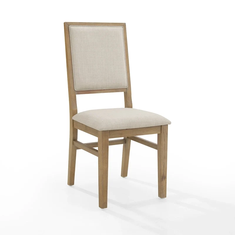 Joanna 2Pc Upholstered Back Chair Set - 18.25 W x 21 D x 39.88 H