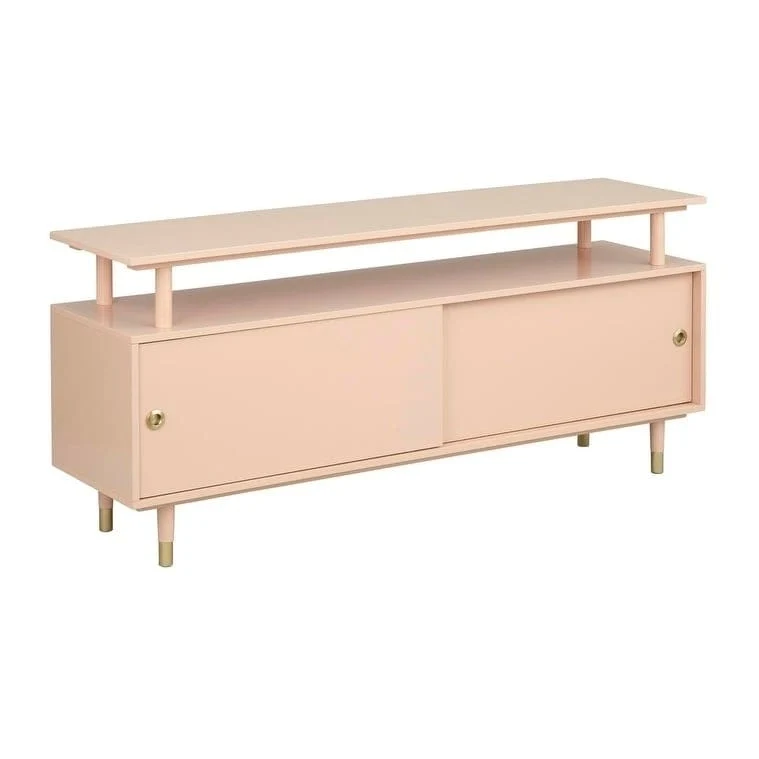 Mid-Century Modern Wood TV Stand