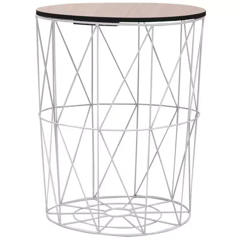 vidaXL Coffee Table White  18.5