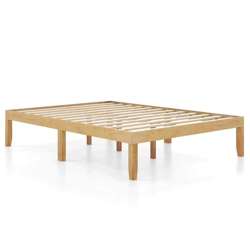Twin/Full/Queen Wooden Platform Bed Frame, 14