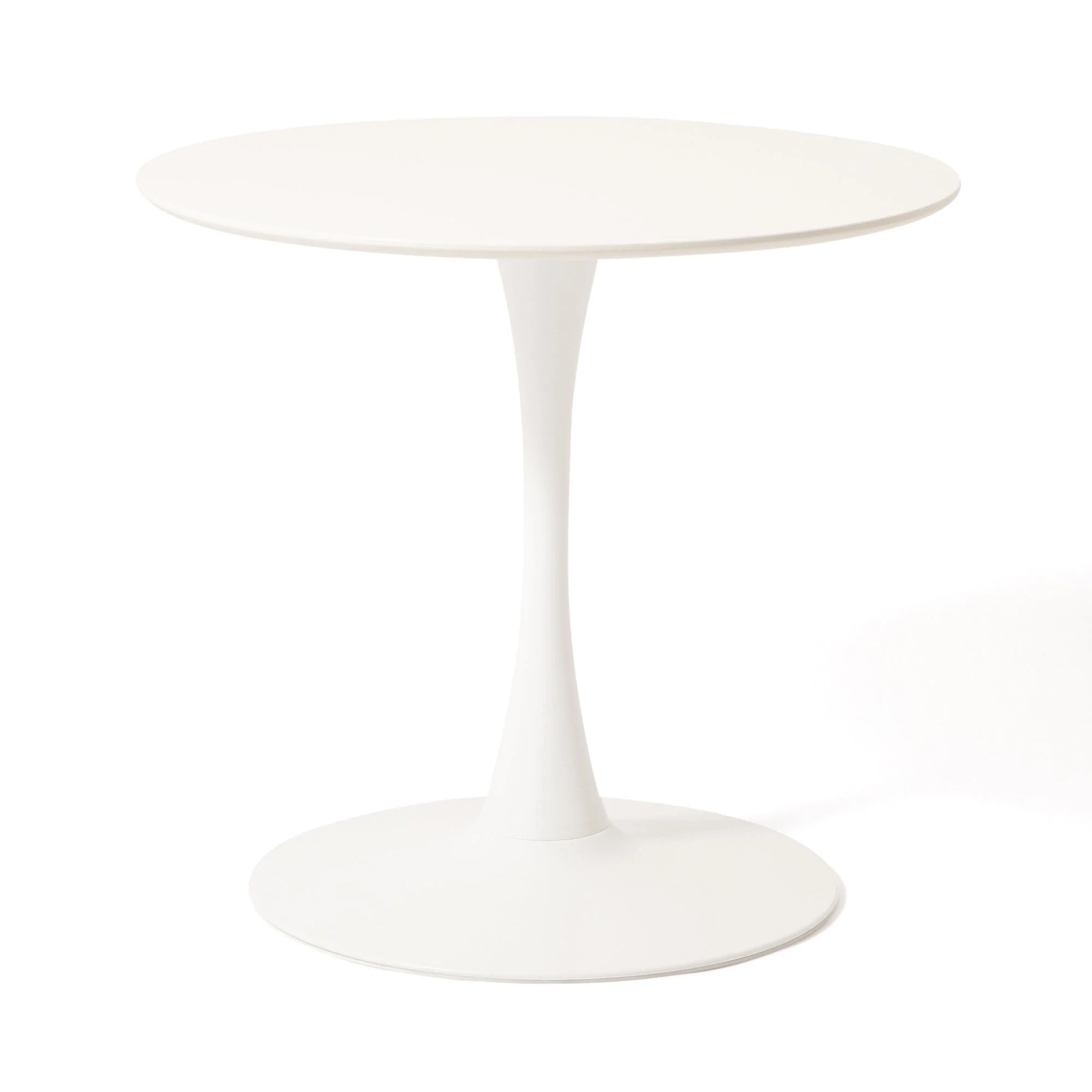 White Round Tulip Dining Table
