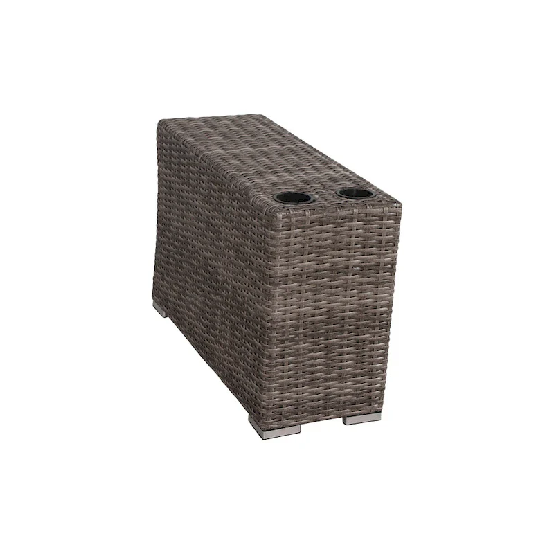 LSI Wicker/Rattan 4 - Person Seating Group with Cushions