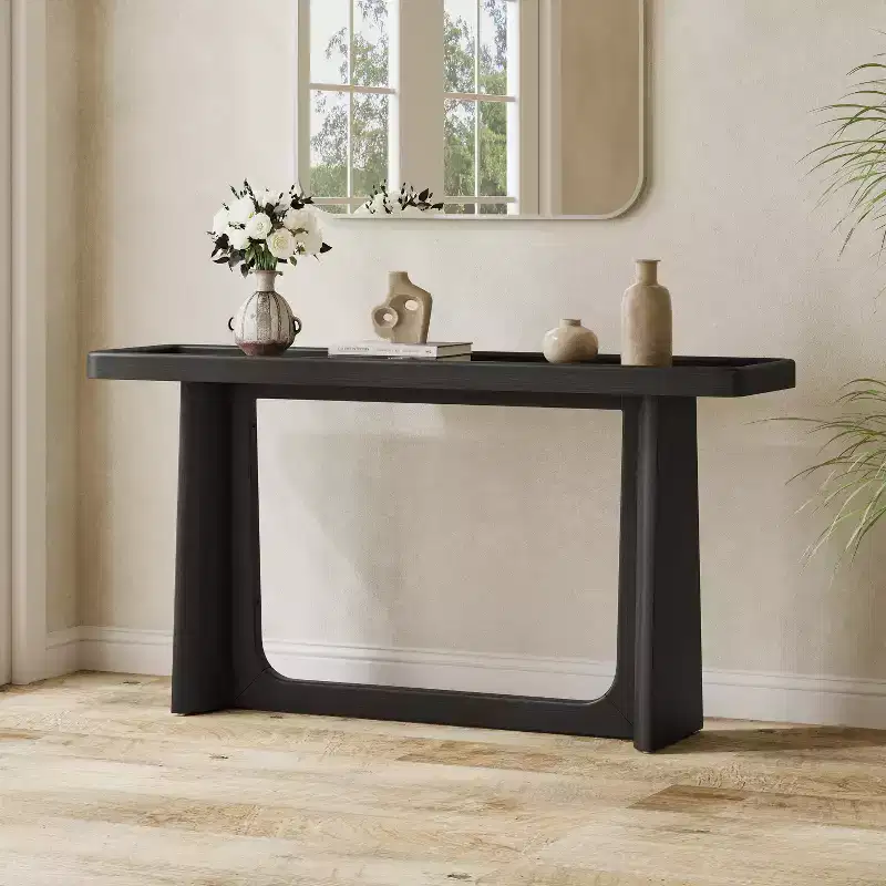 Christopher Knight Home Bridgely Console Table with Tray-Top Design