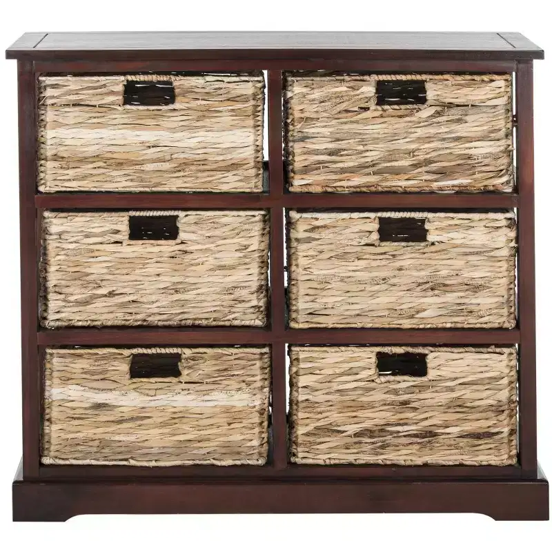 Keenan 6 Basket Storage Chest - AMH5740 - Safavieh Couture