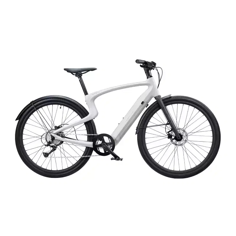 Urtopia Adult Carbon 1 Pro Smart 27.64'' Step-Over Electric Cruiser Bike - White S