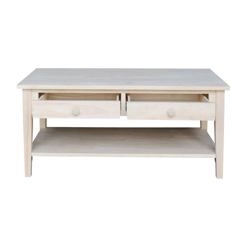 Modern Luxurious Nightstand with 2 Drawers
