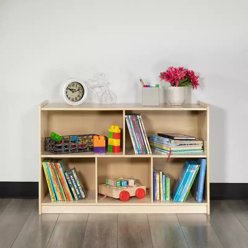 Emma and Oliver Wooden School Classroom Storage Cabinet/Cubby for Commercial or Home Use