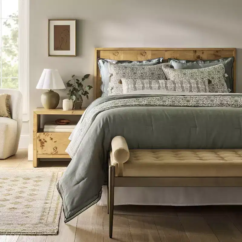 Queen Ogden Headboard Brown