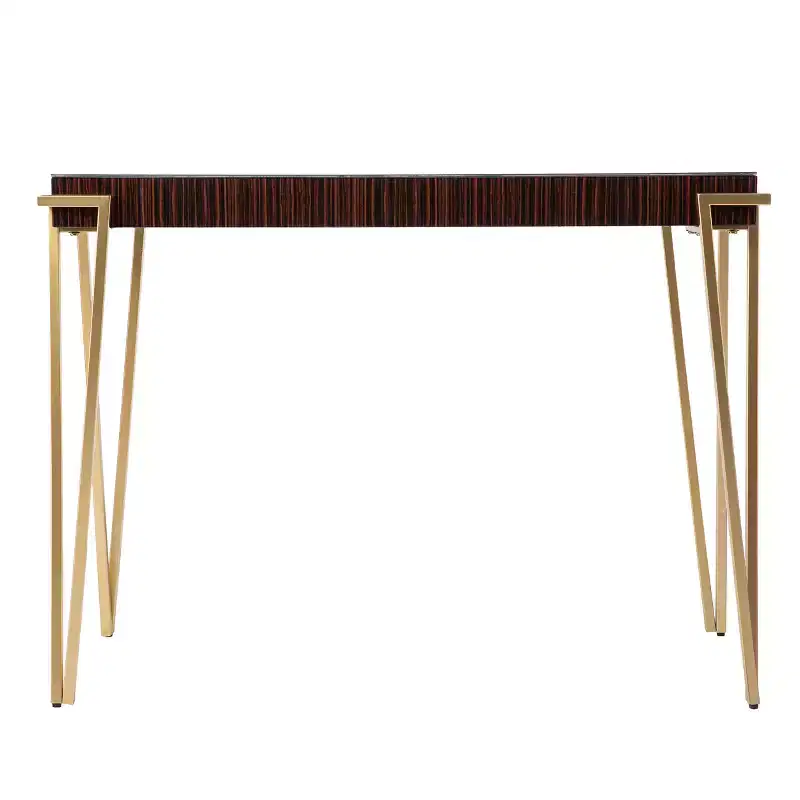 Brodkirk Console Table - Gold - SEI