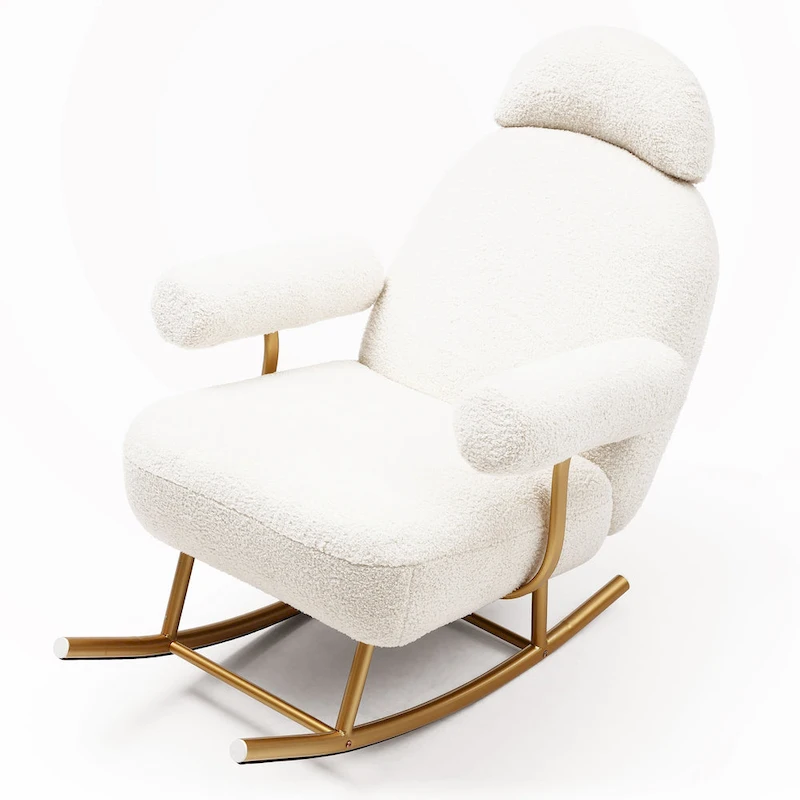 Accent Upholstered Rocker Glider Chair