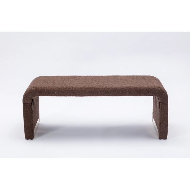 Bench With Gold Metal Legs