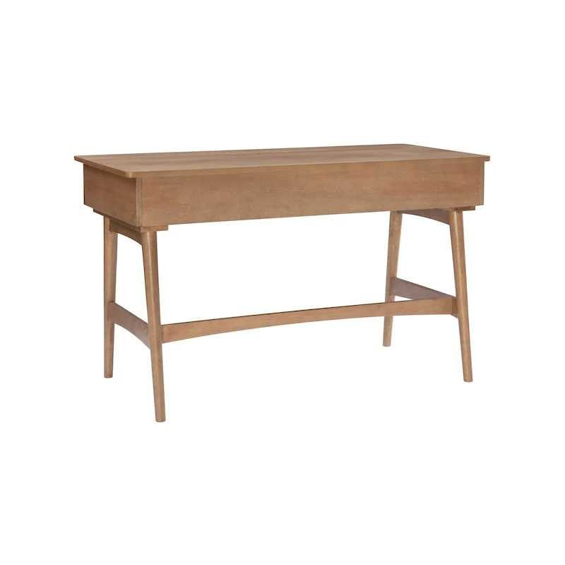Rattan Mid-Century Desk
