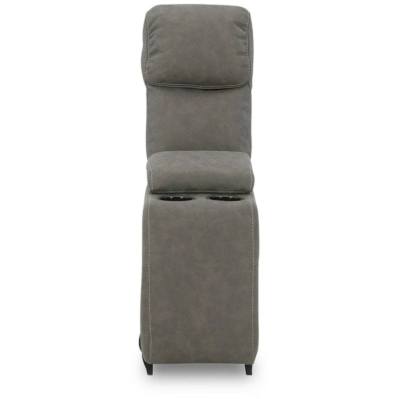 Starbot Gray Power Reclining Sectional - 112W x 112D x 42H