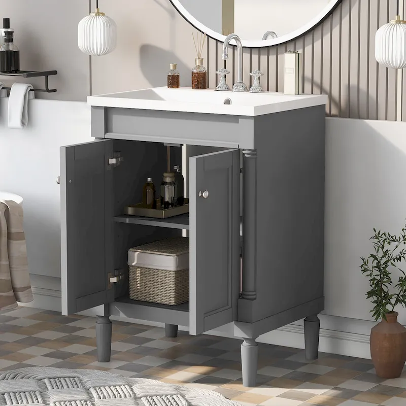 Single Sink Bathroom Vanity