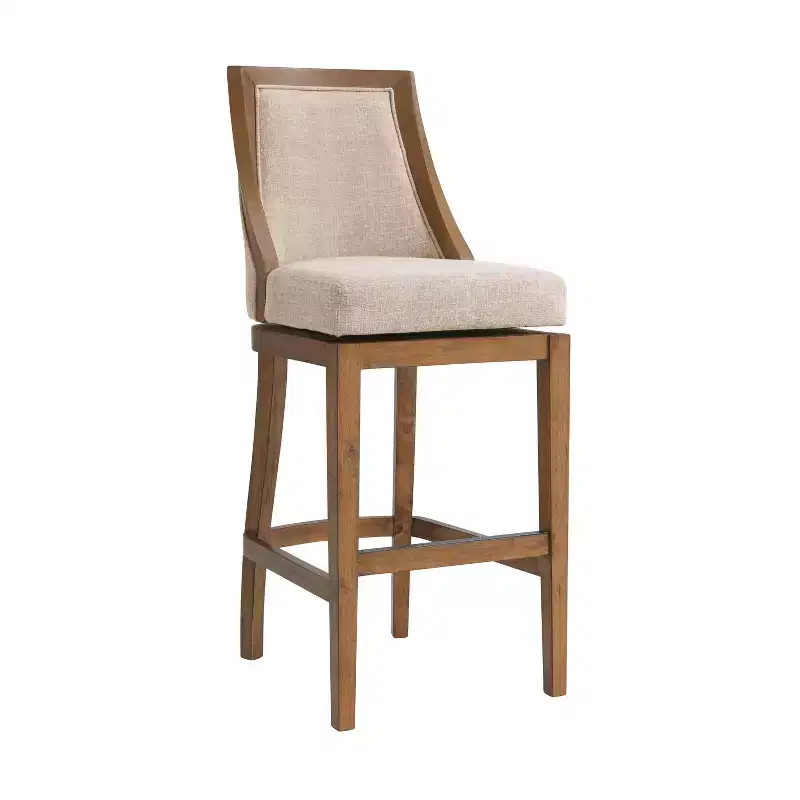 Ellie Bar Height Stool with Back - Alaterre Furniture