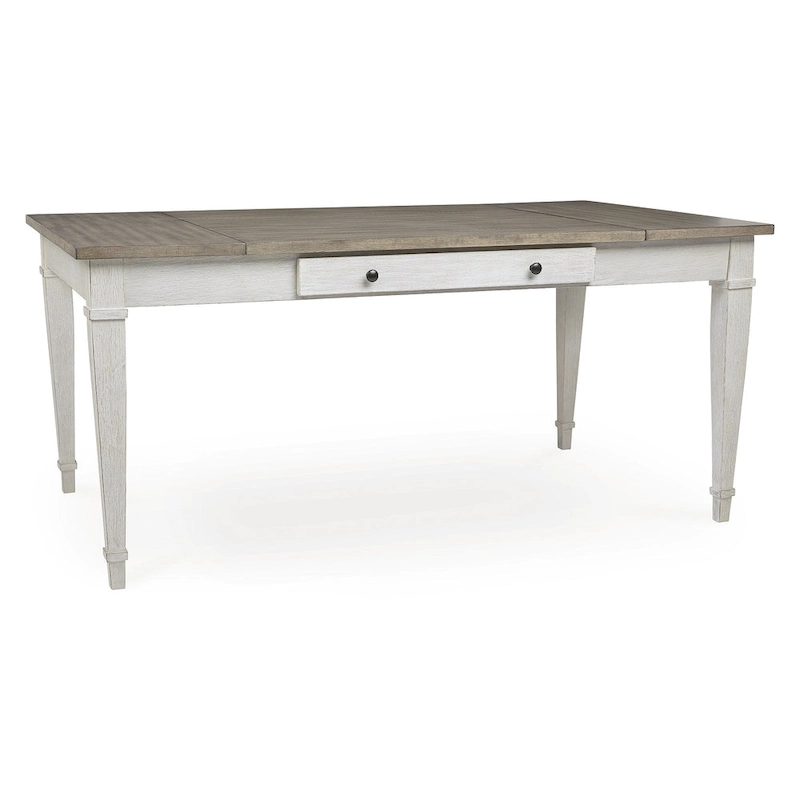 Signature Design by Ashley Skempton White / Light Brown 7-Piece Dining Package