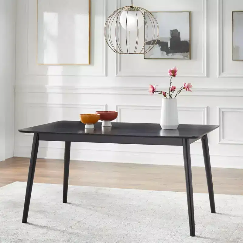 Rectangular Dining Table, Black