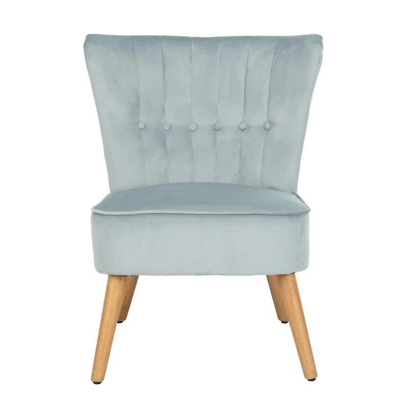 SAFAVIEH Adela Mid-Century Accent Chair - 25.6 x 27.2 x 31.1 - 26Wx27Dx31H