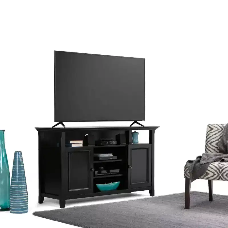 Solid Wood TV Stand for TVs up to 60