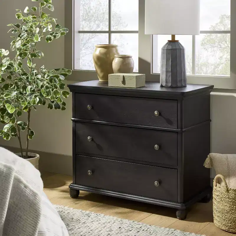 3 Drawer Classic Vertical Dresser -