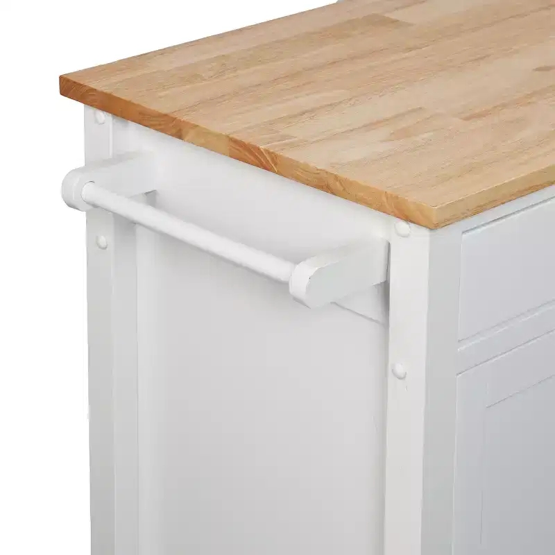 Martinville Kitchen Cart - White - SEI
