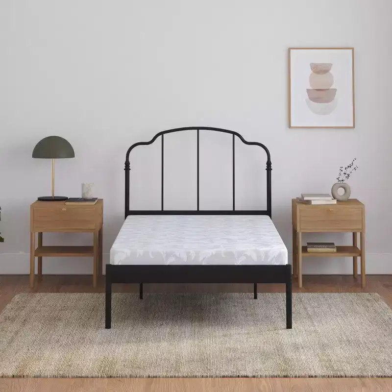 5-Inch Polyester Filled Mattress with Jacquard Cover