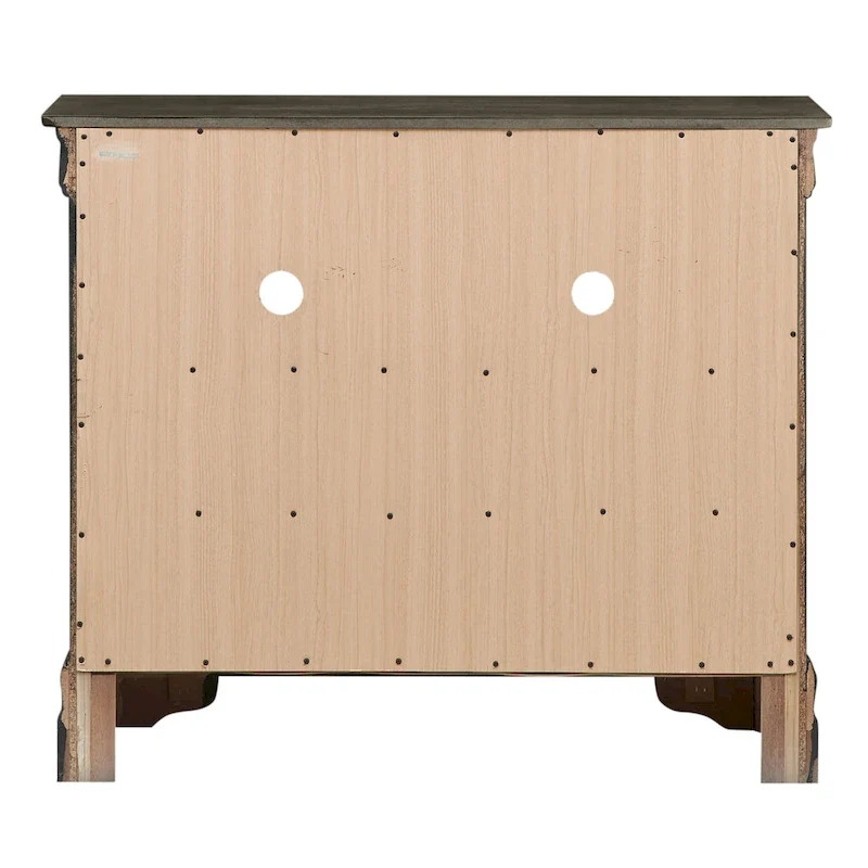 Louis Phillipe Wooden Media Chest