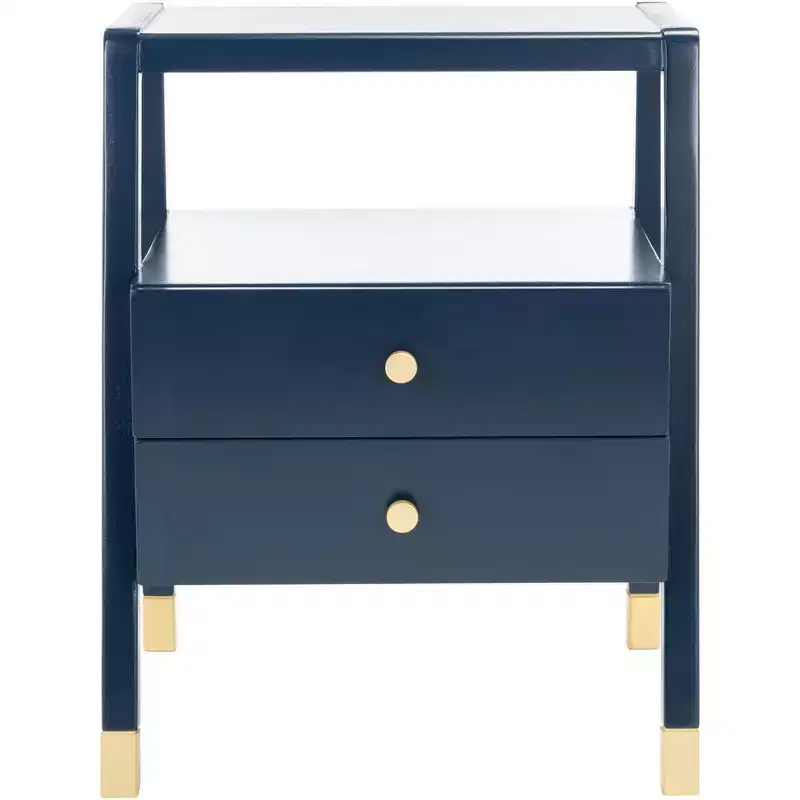 2-Drawer 1-Shelf Accent Table