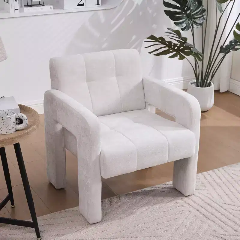 Modern Accent Upholstered Single Sofa Chair with Chair Living Room,Bedroom,Office,500