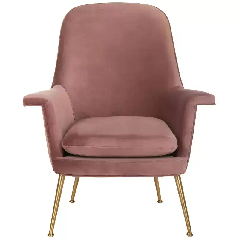 Aimee Velvet Arm Chair - SFV4701 - Safavieh Couture