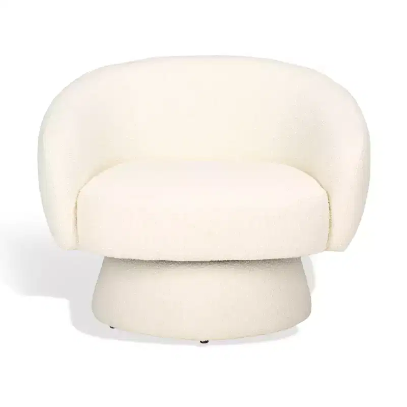 Swivel Accent Chair, Ivory (SFV4822)