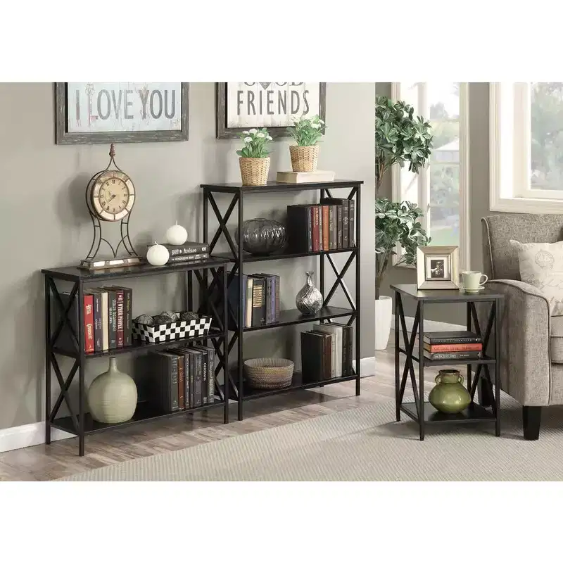 HomeStock Tucson 4 Tier Bookcase