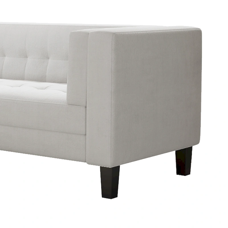 Viola Velvet Cushion 3-Seater Sofa Couch by Christopher Knight Home