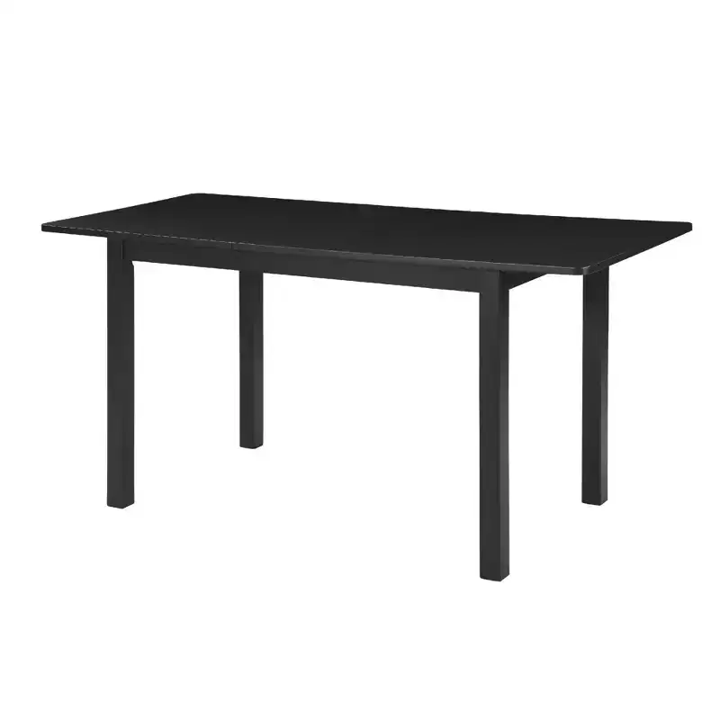 59 Extendable Dining Table  Seats 4-8 |Modern Drop-Leaf Kitchen & Home Office Table for Small Spaces