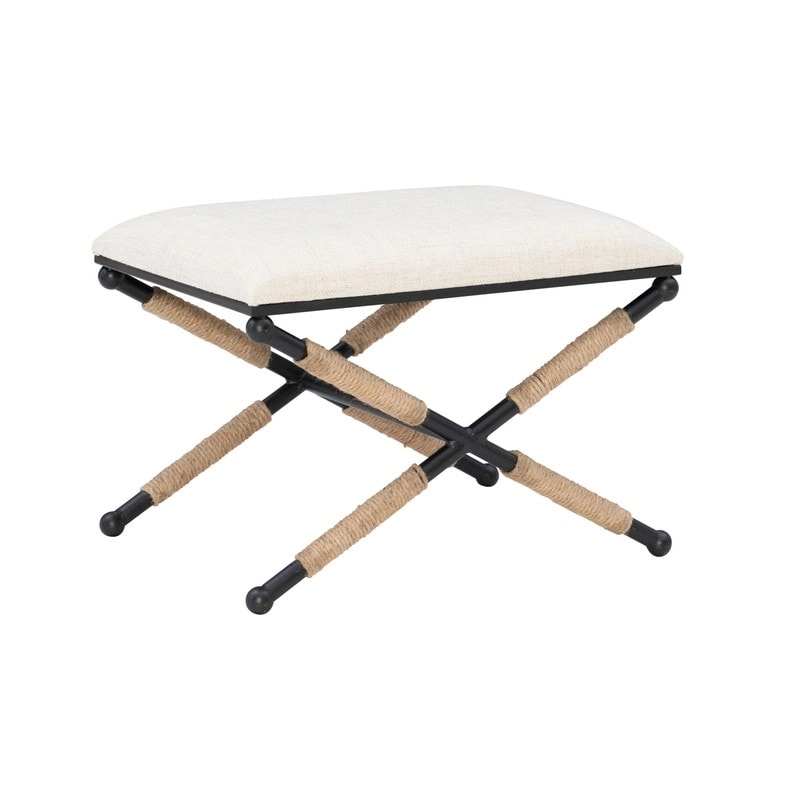 Ella Boho Campaign Accent Stool