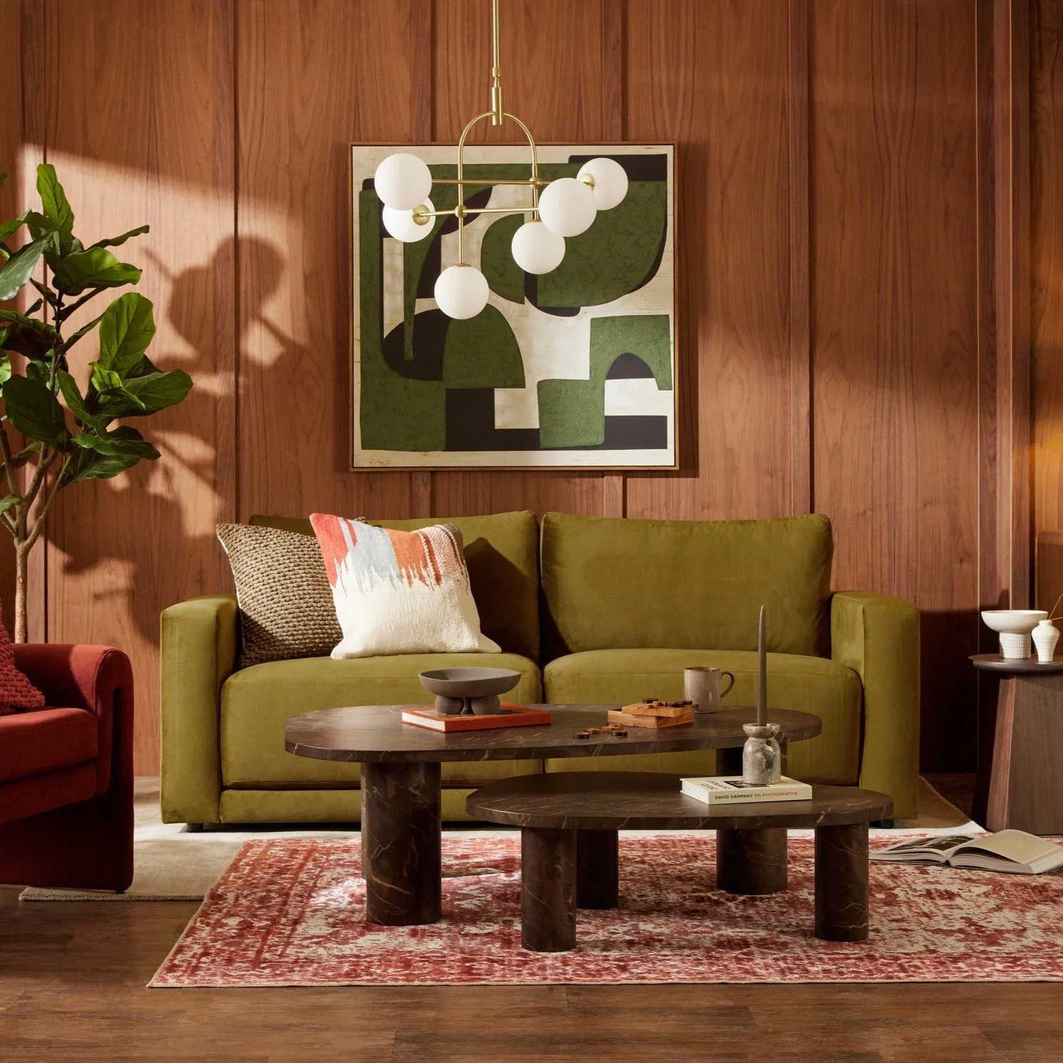 2 Seater Sofa - Rich Green