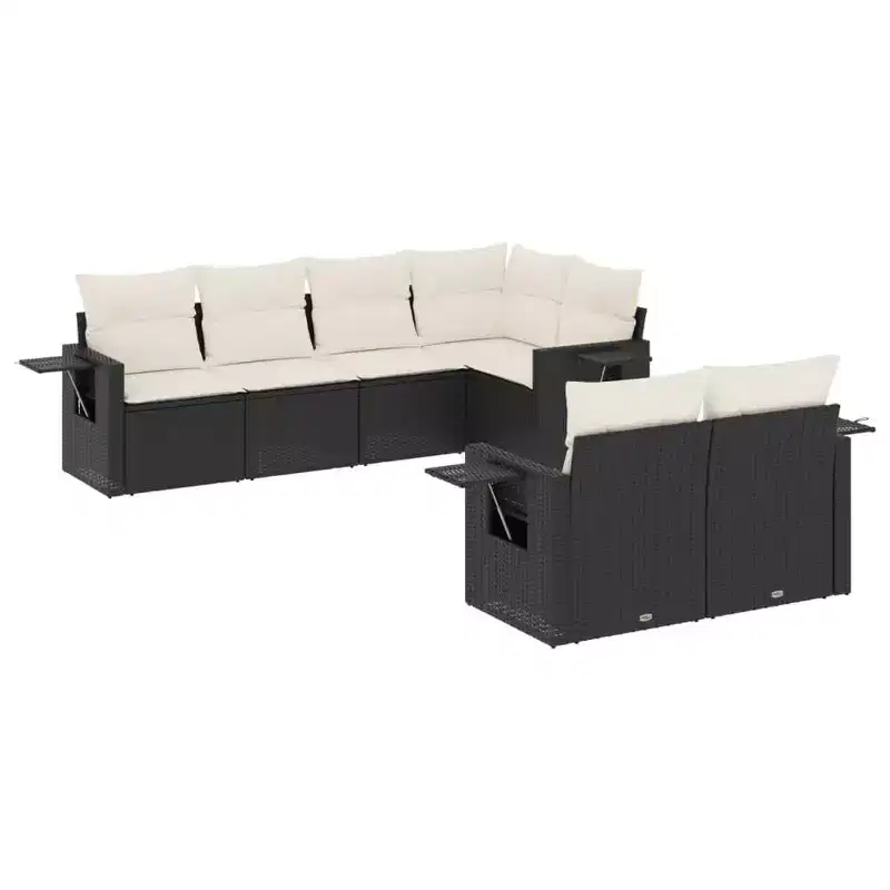 vidaXL Stylish Modular Patio Sofa Set with Cushions in Different Colors