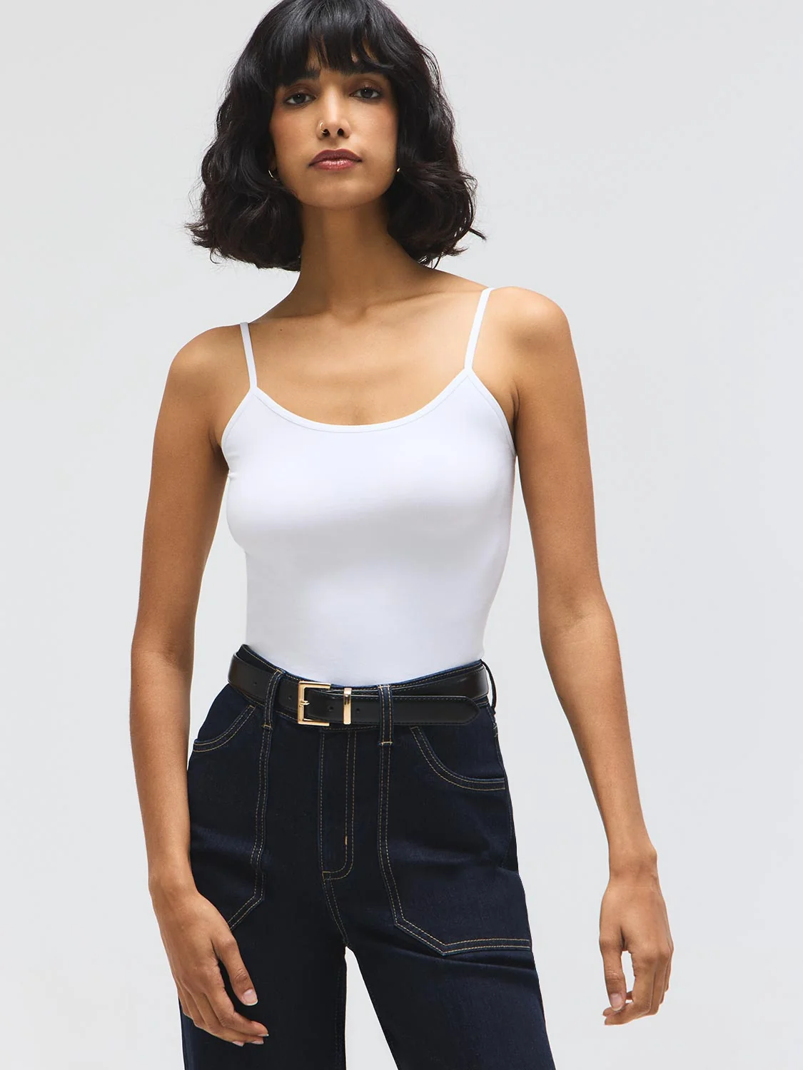 Seamless Spaghetti Strap Tank Top
