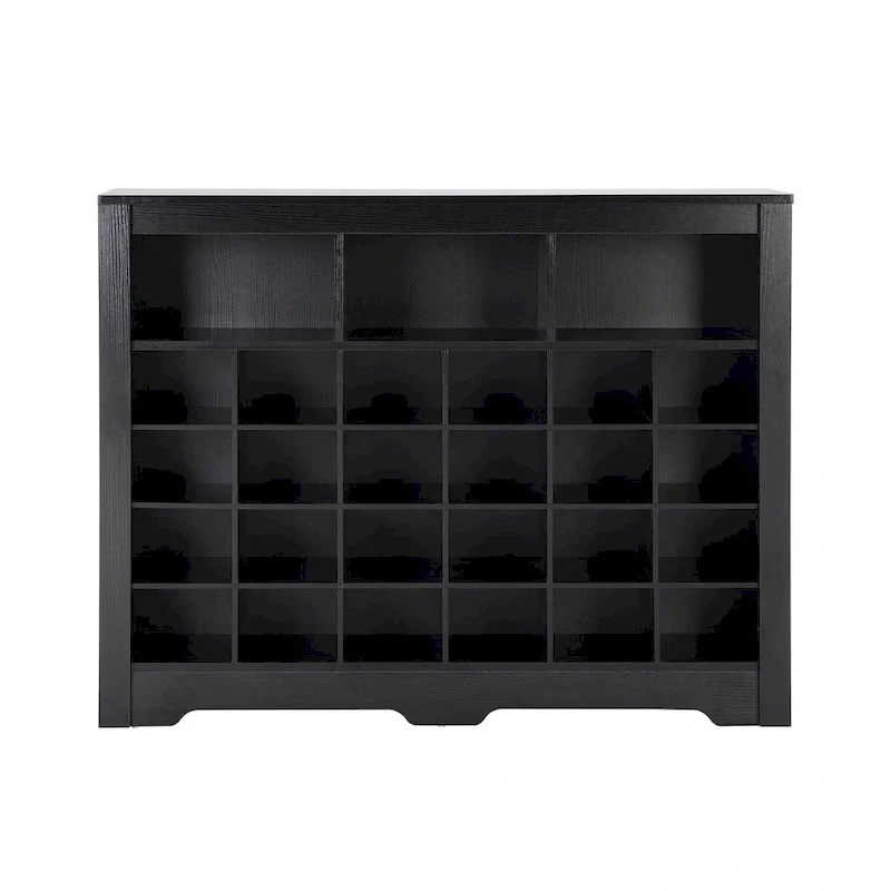 24-Cubby Shoe Storage Console